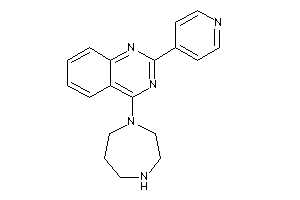 4-(1,4-diazepan-1-yl)-2-(4-pyridyl)quinazoline