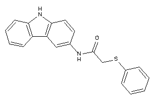 N-(9H-carbazol-3-yl)-2-(phenylthio)acetamide