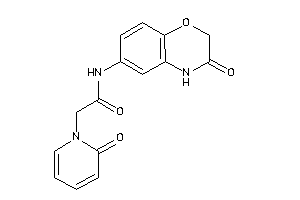 N-(3-keto-4H-1,4-benzoxazin-6-yl)-2-(2-keto-1-pyridyl)acetamide