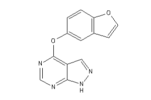 4-(benzofuran-5-yloxy)-1H-pyrazolo[3,4-d]pyrimidine