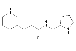 3-(3-piperidyl)-N-(pyrrolidin-2-ylmethyl)propionamide