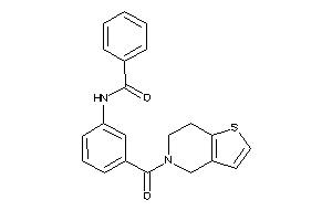 N-[3-(6,7-dihydro-4H-thieno[3,2-c]pyridine-5-carbonyl)phenyl]benzamide