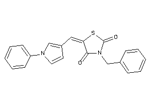 3-benzyl-5-[(1-phenylpyrrol-3-yl)methylene]thiazolidine-2,4-quinone