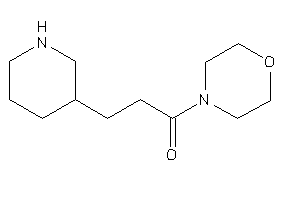 1-morpholino-3-(3-piperidyl)propan-1-one