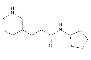 N-cyclopentyl-3-(3-piperidyl)propionamide