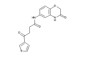 4-keto-N-(3-keto-4H-1,4-benzoxazin-6-yl)-4-(3-thienyl)butyramide