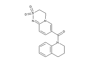 3,4-dihydro-2H-quinolin-1-yl-(2,2-diketo-3,4-dihydropyrido[2,1-c][1,2,4]thiadiazin-7-yl)methanone