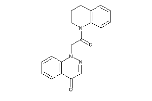 1-[2-(3,4-dihydro-2H-quinolin-1-yl)-2-keto-ethyl]cinnolin-4-one