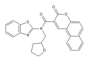 N-(1,3-benzothiazol-2-yl)-3-keto-N-(tetrahydrofurfuryl)benzo[f]chromene-2-carboxamide