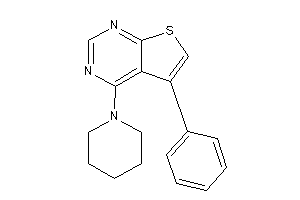 5-phenyl-4-piperidino-thieno[2,3-d]pyrimidine