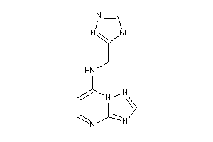 [1,2,4]triazolo[1,5-a]pyrimidin-7-yl(4H-1,2,4-triazol-3-ylmethyl)amine