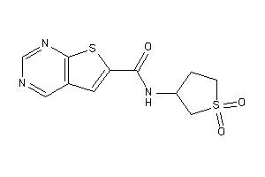 N-(1,1-diketothiolan-3-yl)thieno[2,3-d]pyrimidine-6-carboxamide