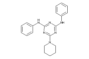 (4-anilino-6-piperidino-s-triazin-2-yl)-phenyl-amine