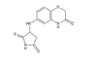 3-[(3-keto-4H-1,4-benzoxazin-6-yl)amino]pyrrolidine-2,5-quinone