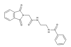 N-[2-[(2-phthalimidoacetyl)amino]ethyl]benzamide