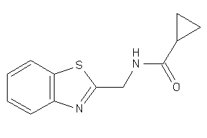 N-(1,3-benzothiazol-2-ylmethyl)cyclopropanecarboxamide