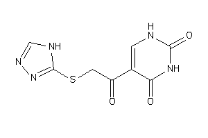 5-[2-(4H-1,2,4-triazol-3-ylthio)acetyl]uracil