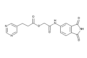 3-(5-pyrimidyl)propionic Acid [2-[(1,3-diketoisoindolin-5-yl)amino]-2-keto-ethyl] Ester