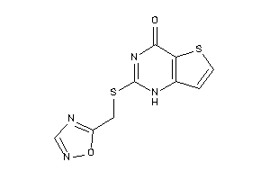 2-(1,2,4-oxadiazol-5-ylmethylthio)-1H-thieno[3,2-d]pyrimidin-4-one