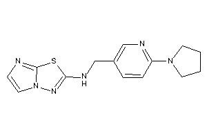 Imidazo[2,1-b][1,3,4]thiadiazol-2-yl-[(6-pyrrolidino-3-pyridyl)methyl]amine