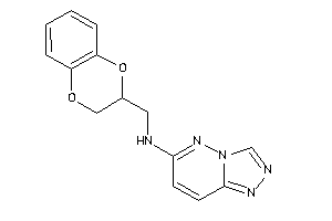 2,3-dihydro-1,4-benzodioxin-3-ylmethyl([1,2,4]triazolo[3,4-f]pyridazin-6-yl)amine