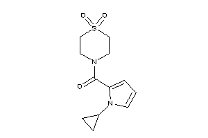 (1-cyclopropylpyrrol-2-yl)-(1,1-diketo-1,4-thiazinan-4-yl)methanone