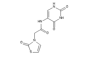 N-(2,4-diketo-1H-pyrimidin-5-yl)-2-(2-keto-4-thiazolin-3-yl)acetamide