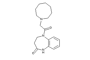 1-[2-(azocan-1-yl)acetyl]-3,5-dihydro-2H-1,5-benzodiazepin-4-one