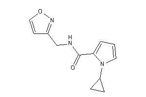 1-cyclopropyl-N-(isoxazol-3-ylmethyl)pyrrole-2-carboxamide