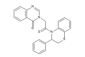 3-[2-keto-2-(3-phenyl-2,3-dihydro-1,4-benzothiazin-4-yl)ethyl]quinazolin-4-one