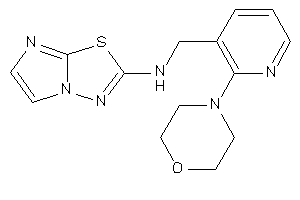 Imidazo[2,1-b][1,3,4]thiadiazol-2-yl-[(2-morpholino-3-pyridyl)methyl]amine