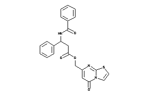 3-benzamido-3-phenyl-propionic Acid (5-ketothiazolo[3,2-a]pyrimidin-7-yl)methyl Ester