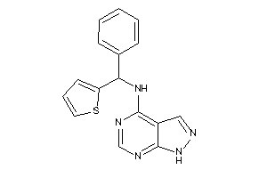 [phenyl(2-thienyl)methyl]-(1H-pyrazolo[3,4-d]pyrimidin-4-yl)amine