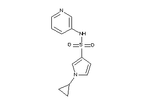 1-cyclopropyl-N-(3-pyridyl)pyrrole-3-sulfonamide