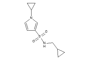1-cyclopropyl-N-(cyclopropylmethyl)pyrrole-3-sulfonamide