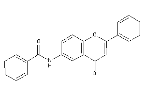 N-(4-keto-2-phenyl-chromen-6-yl)benzamide