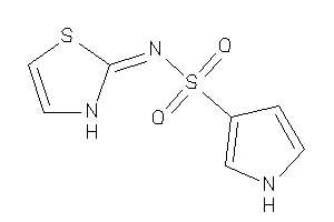 Image of N-(4-thiazolin-2-ylidene)-1H-pyrrole-3-sulfonamide