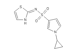 1-cyclopropyl-N-(4-thiazolin-2-ylidene)pyrrole-3-sulfonamide