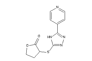 3-[[5-(4-pyridyl)-4H-1,2,4-triazol-3-yl]thio]tetrahydrofuran-2-one