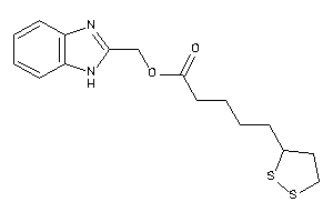 5-(dithiolan-3-yl)valeric Acid 1H-benzimidazol-2-ylmethyl Ester