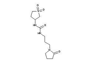 1-(1,1-diketothiolan-3-yl)-3-[3-(2-ketopyrrolidino)propyl]urea