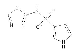 N-(1,3,4-thiadiazol-2-yl)-1H-pyrrole-3-sulfonamide