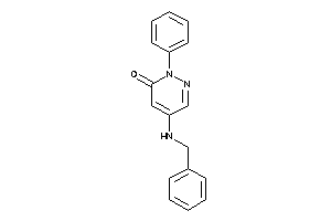 5-(benzylamino)-2-phenyl-pyridazin-3-one