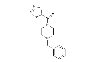 Image of (4-benzylpiperazino)-(thiadiazol-5-yl)methanone