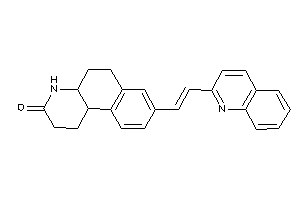 8-[2-(2-quinolyl)vinyl]-2,4,4a,5,6,10b-hexahydro-1H-benzo[f]quinolin-3-one