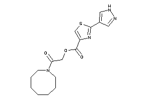 2-(1H-pyrazol-4-yl)thiazole-4-carboxylic Acid [2-(azocan-1-yl)-2-keto-ethyl] Ester