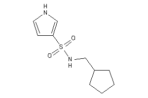 N-(cyclopentylmethyl)-1H-pyrrole-3-sulfonamide