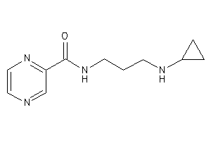 N-[3-(cyclopropylamino)propyl]pyrazinamide