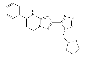 5-phenyl-2-[4-(tetrahydrofurfuryl)-1,2,4-triazol-3-yl]-4,5,6,7-tetrahydropyrazolo[1,5-a]pyrimidine