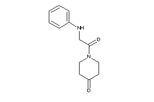 1-(2-anilinoacetyl)-4-piperidone
